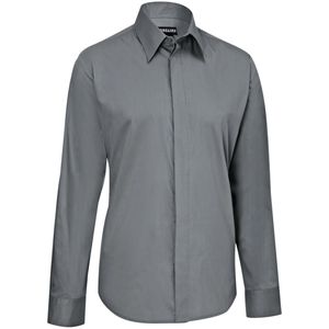 JOBELINE Overhemd lange mouw Fabrice regular fit; Kledingmaat 43/44; grijs