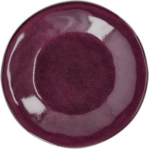 VEGA Plat bord Oriento; 23.5 cm (Ø); aubergine; rond; 6 stuk / verpakking