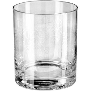 Krosno Waterglas Krista Deco; 300ml, 8.1x9.7 cm (ØxH); transparant; 6 stuk / verpakking