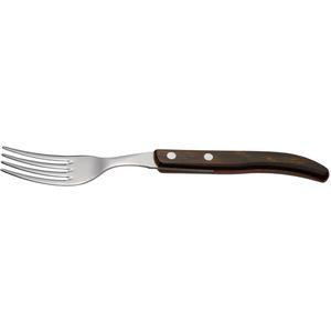VEGA Laguiole vork Picanha; 22.1 cm (L); bruin; 6 stuk / verpakking