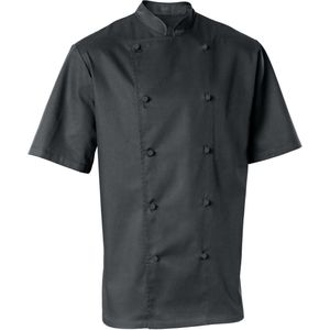 PULSIVA Heren Koksbuis Paolo korte mouw; Kledingmaat 58; zwart