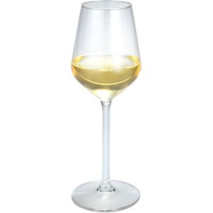 royal leerdam Witte wijnglas Carré met vulstreepje; 290ml, 5.5x20.7 cm (ØxH); transparant; 0.1 l vulstreepje, 6 stuk / verpakking