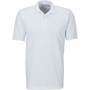 PULSIVA Polo heren Sunny korte mouw; Kledingmaat 2XL; wit