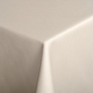 ERWIN M. Tafelkleed Parla hoekig; 100x100 cm (BxL); zand; vierkant