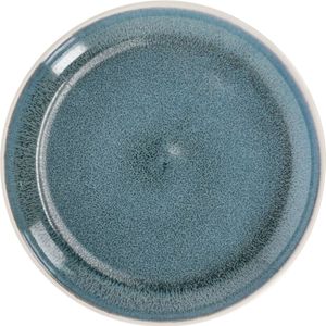 VEGA Plat bord Navina; 20x2.5 cm (ØxH); donkerblauw; rond; 6 stuk / verpakking