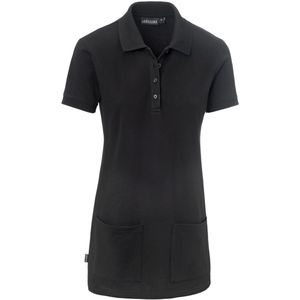 JOBELINE Damespolo Cato Comfort; Kledingmaat XS; zwart