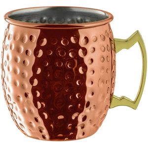 VEGA Moscow Mule beker Glendale hamerslag; 550ml, 8.8x9.8 cm (ØxH); koper