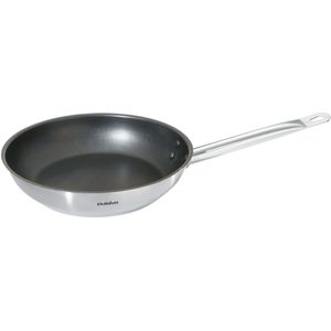 PULSIVA Anti-aanbakpan Chef; 28x5 cm (�ØxH); zilver; rond