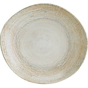 Bonna Diep bord Patera organisch; 1000ml, 26 cm (Ø); wit/beige; rond; 6 stuk / verpakking