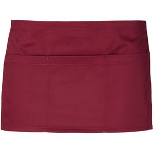 PULSIVA Kelnerschort Lou; 25.5x39.5 cm (LxB); bordeaux