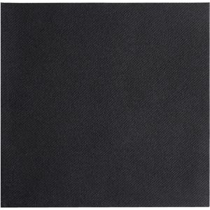 GARCIA DE POU Servetten Arla 20x20 cm; 20x20 cm (BxL); zwart; 100 stuk / verpakking
