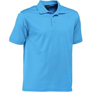 JOBELINE Herenpolo Fly korte mouw; Kledingmaat 4XL; turquoise
