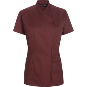 JOBELINE Dames zorgtuniek Maila; Kledingmaat 46; burgundy
