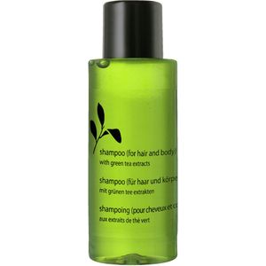 V-Touch Hotel shampoo Green Tea neo; 45 ml; groen; 216 stuk / verpakking