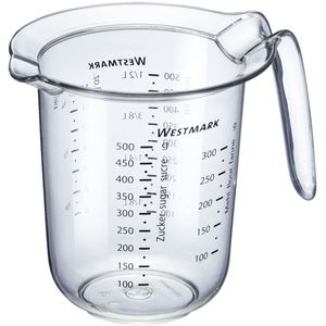 Westmark Maatbeker; 1000ml, 15.5x19 cm (ØxH); transparant
