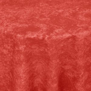 ERWIN M. Tafelkleed Florence rond; 140 cm (Ø); rood; rond