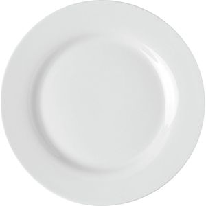 VEGA Plat bord Eco; 27 cm (Ø); wit; rond; 6 stuk / verpakking