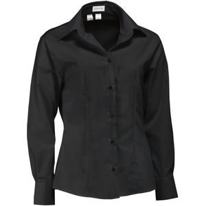 JOBELINE Damesblouse Filipa lange mouw; Kledingmaat 42; zwart