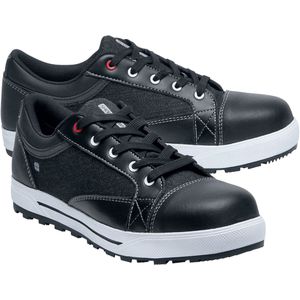 Shoes For Crews Veiligheidsschoen Fergus Denim; Schoenmaat 43; zwart/wit