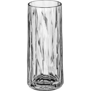 koziol Longdrinkglas Collins Club No. 3  Superglas II; 290ml, 6.5x14.9 cm (ØxH); lichtgrijs/transparant; 0.25 l vulstreepje, 10 stuk / verpakking