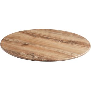 Topalit Tafelblad Finando rond; 70 cm (Ø); kersenboom antiek; rond