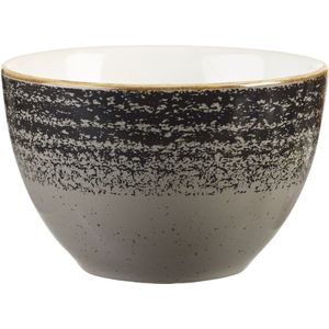 Churchill Suikerpotje Studio Prints Charcoal Black; 227ml, 9.8x6.2 cm (ØxH); zwart; 12 stuk / verpakking