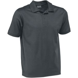 JOBELINE Polo heren korte mouw Fly regular fit; Kledingmaat 3XL; grafiet