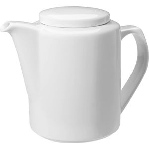 VEGA Koffie-/theekan Base met deksel; 650ml, 10x16 cm (ØxH); wit; rond; 4 stuk / verpakking