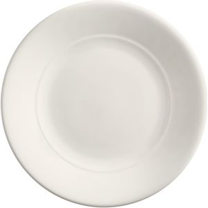 VEGA Plat bord Premiora; 21 cm (Ø); crème wit; rond; 12 stuk / verpakking