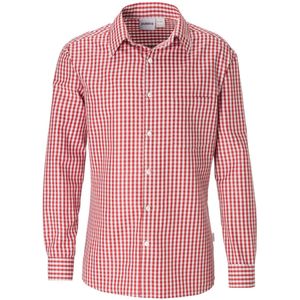 PULSIVA Overhemd Tom; Kledingmaat 45/46; rood/wit