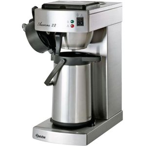 Bartscher Koffiemachine Aurora 22; 2000ml, 21.5x52x40.5 cm (BxHxD); zilver