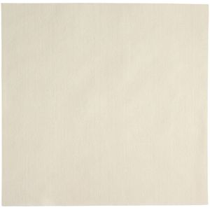 GARCIA DE POU Servetten Lino; 40x40 cm (BxL); crème wit; 50 stuk / verpakking