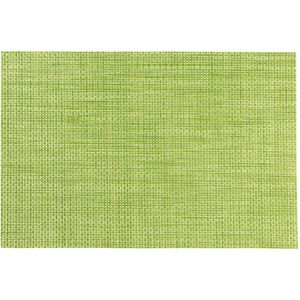 PULSIVA Placemat Utah; 30x45 cm (BxL); groen; rechthoekig; 4 stuk / verpakking