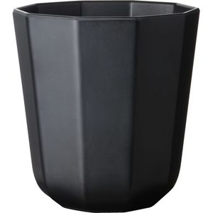 VEGA Beker Rochester; 700ml, 11.5x12 cm (ØxH); zwart; 2 stuk / verpakking