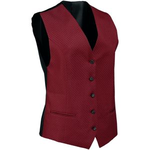 JOBELINE Damesgilet Classic; Kledingmaat 34; bordeaux