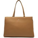Handtasche Tommy Hilfiger Th Legacy Tote AW0AW17197 Braun