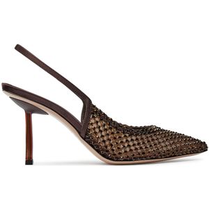 Sandalen Le Silla Chanel Gilda Stocking 2299U080P1PPSAS748 Braun