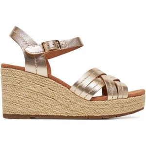 Espadrilles Clarks Sabina Strap 26181463 Goldfarben