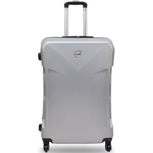 Mittlerer Koffer Semi Line T5797-2 Silberfarben