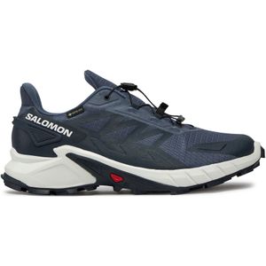 Laufschuhe Salomon Supercross 4 Gore-Tex L47462300 Dunkelblau