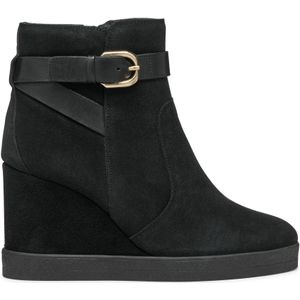 Stiefeletten Geox D Elidea Wedge D46VQA 02243 C9999 Schwarz