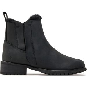 Klassische Stiefeletten EMU Australia Pioneer Leather W11692 Schwarz