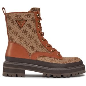Schnürstiefeletten Guess FL7BDA FAL10 Braun