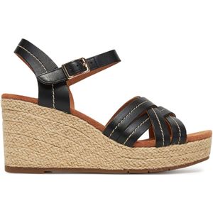 Espadrilles Clarks Sabina Strap 26181462 Schwarz