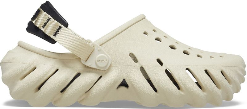 Pantoletten Crocs Echo Clog 207937 Beige