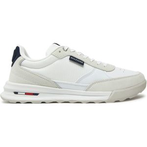 Sneakers Tommy Hilfiger Retro Runner Mix Rwb FM0FM05371 Weiß