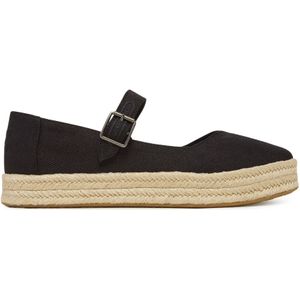 Espadrilles Toms Carolina Mary Jane 10021878 Schwarz