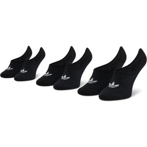3er-Set Unisex-Sneakersocken adidas No-Show Socks 3P FM0677 Schwarz