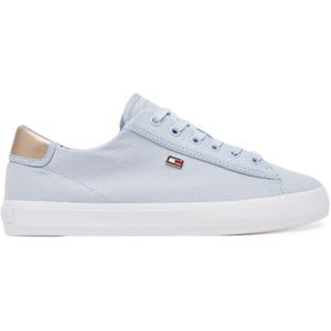 Sneakers Tommy Hilfiger Vulc Canvas Lace Up Sneaker FW0FW08647 Himmelblau