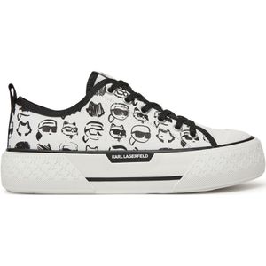 Sneakers aus Stoff KARL LAGERFELD KL60612T Weiß